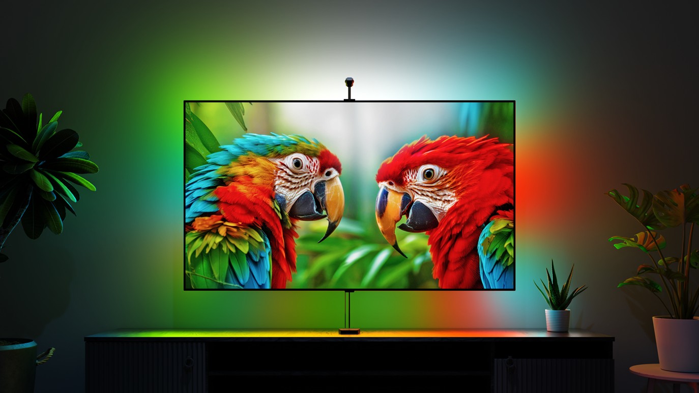 Illumina le tue serate cinematografiche con il nuovo kit di luci Nanoleaf 4D V2