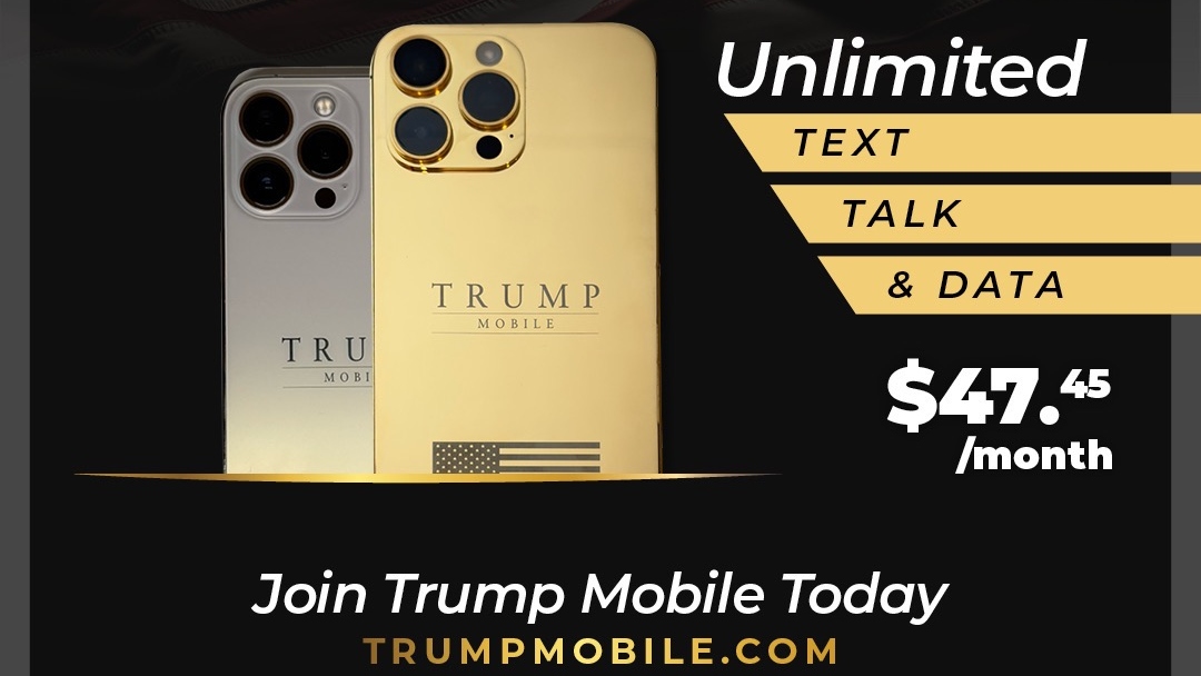 Trump Mobile lancia pubblicità con iPhone dorato: la realtà va in secondo piano